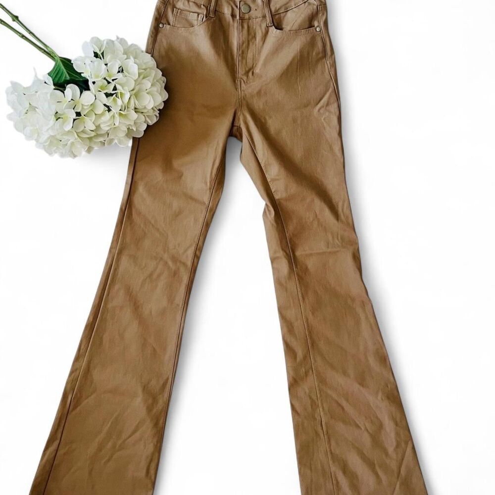 REDIAL Women's Tan and Brown Jeans